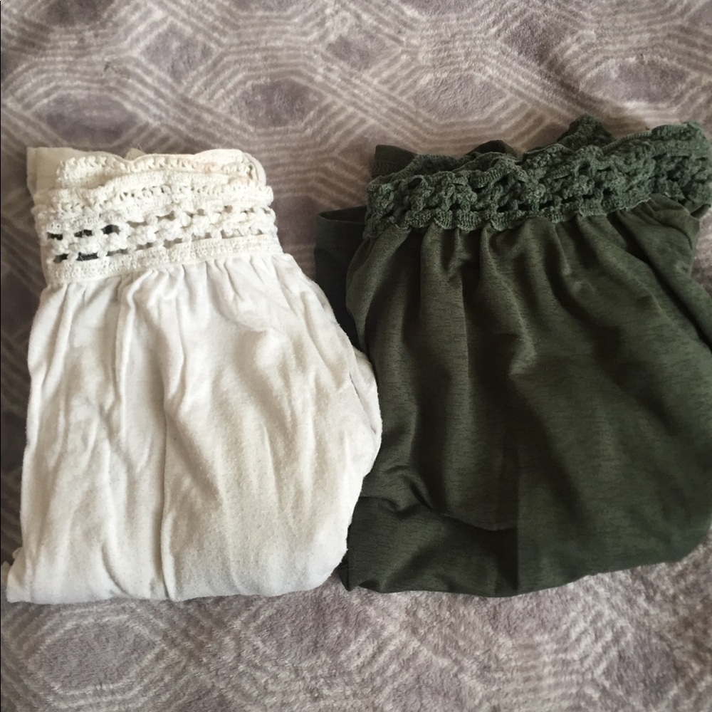 Off the shoulder shirts bundle